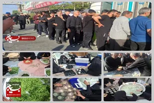 قرارگاه جهادی زینب زمانه، خدمت رسانی در مراسم بدرقه