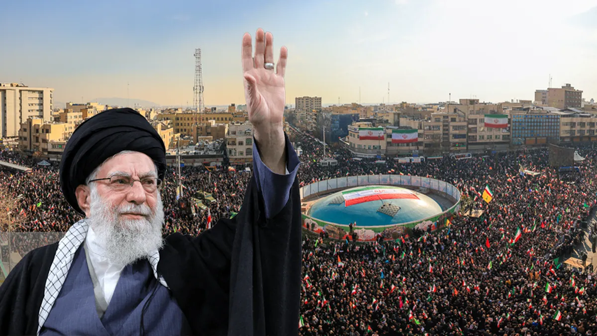 پیام تجلیل رهبر انقلاب اسلامی از ملت عظیم‌الشان ایران در پی اجتماعات گسترده امروز ۲۲ دی‌ماه