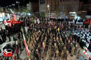 اجتماع بسیجیان شهرستان فامنین به مناسبت&nbsp; سالروز تشکیل سپاه پاسداران