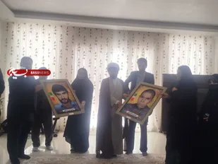 دیدار با خانواده معظم شهیدان ظفر و خدارحم خالدی در لردگان
