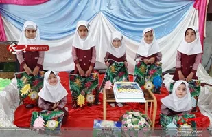 برگزاری جشن پایان سال تحصیلی مهد قرآنی نورالثقلین روستای حسین&zwnj;آباد عاشوری