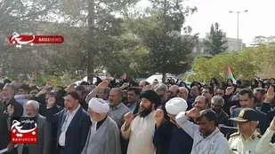 قدردانی مسولین و مردم ولایتمدار گناباد از سبزپوشان سپاه شهرستان+عکس و فیلم