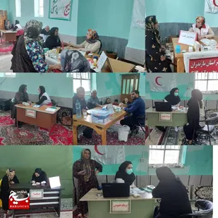 ویزیت رایگان بسیج جامعه پزشکی محمودآباد انجام شد
