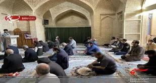 دعای ندبه و نماز عیدفطر در مسجدجامع شهرکرد