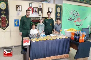موکب شهید خوش&zwnj;لفظ میزبان زائران اربعین حسینی در فرودگاه همدان