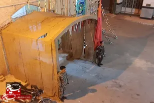 رزمایش دفاع از مقر به همت بسیجیان سرخه برگزار شد