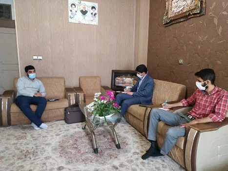 دیدار بسیجیان فارسانی با نماینده مجلس شورای اسلامی