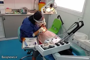 ارائه خدمات رایگان دندانپزشکی به کودکان روستاهای محروم اسدآباد