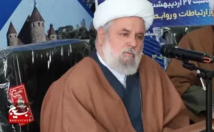 سخنرانی مسئول نمایندگی ولی&zwnj;فقیه در سپاه استان البرز، در سومین همایش مدار امید استان