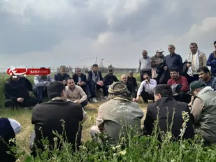 بازدید کاروان راهیان نور بسیج کارگری و کارمندان سپاه نینوا از مناطق عملیاتی جنوب کشور
