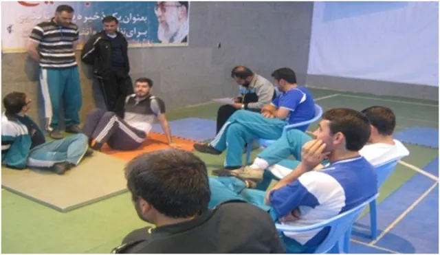 برگزاری آزمون آمادگی جسمانی پایوران سپاه ناحیه فامنین