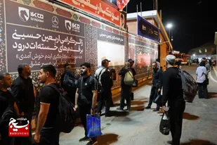 استقرار موکب  ایران خودرو شرکت ایدم تبریز در مرز تمرچین