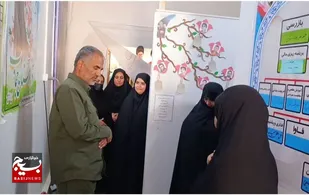 دیدار فرمانده سپاه زاهدان  با اعضای شورای حوزه مقاومت بسیج شهیده سندگل&nbsp;
