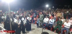 یادواره شهید طلبه مسعود رهگشا و شهید سپهبد حاج قاسم سلیمانی در بخش جغین رودان برگزار شد