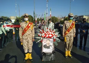 وداع با شهید مدافع وطن در ایلام