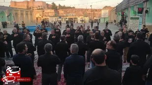 سنت&zwnj;های ویژه محرم در شوش؛ آیین سینه زنی دودمه در شهر پیامبر باران