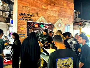 بسیجیان ناشنوا در خیابان سلمان منطقه شرق اهواز؛ نمادی از خدمتی بیکلام و عشقی بی&zwnj;پایان است&zwnj;
