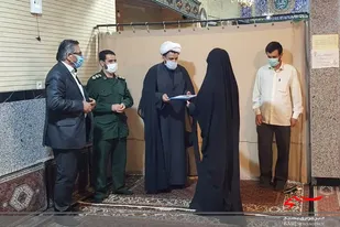آئین تکریم و معارفه فرمانده پایگاه هدیه الزهرا همدان