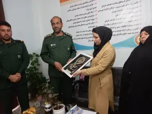 دیدار از دو موسسه بهزیستی به مناسبت روز جهانی معلولین در خاتم