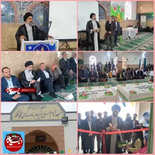 افتتاح مسجد امام علی(ع) در نیمه شعبان روستای چم کلگه هندیجان