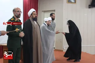برگزاری مراسم تجلیل و تکریم از مربیان و فراگیران برتر ناحیه مقاومت بسیج امام هادی (ع) +تصاویر