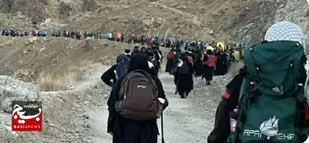 صعود تیم منتخب کوهنوردی کارکنان سپاه قم به قله ۳۹۸۰ متری توچال تهران