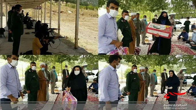 خبرنگاران برتر مسابقه تیراندازی تیپ 48 فتح تجلیل شدند