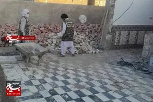 همت گروه جهادی برای کمک به محرومان بخش ریگ ملک