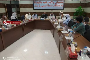 دیدار امام جمعه قصر قند با فرمانده قرارگاه عملیاتی شهید معمار