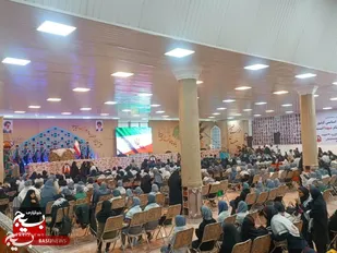 تجدید میثاق دانش آموزان دختر با ۱۲۰۰شهید شهرستان مسجدسلیمان در آستانه برگزاری این  یادواره