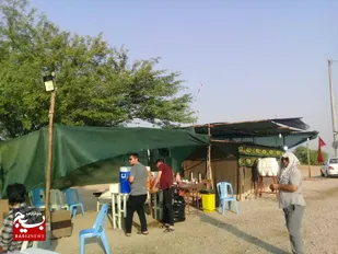راه اندازی موکب حضرت ولیعصر(عج) روستای ذلقی شهرستان هندیجان