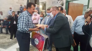 تجلیل از فعالان ورزش های پهلوانی و زورخانه ای بسطام+ تصاویر