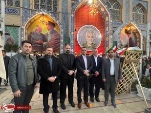 تجدید میثاق مسولان فدراسیون رزمی با شهید حاج قاسم سلیمانی