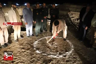 کلنگ احداث اردوگاه زائران کربلای ایران در خرمشهر به زمین زده شد
