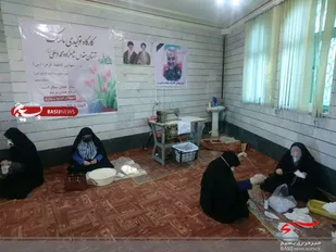 افتتاح کارگاه تولید ماسک در آستان شاهزاده محمد و علی(ع) نهاوند