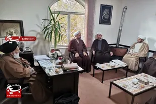 دیدار مسئول سازمان بسیج طلاب کشور با مدیر حوزه علمیه برادران استان همدان