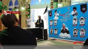 مراسم گرامیداشت 8 شهید روستاهای خنج،نیشابور،خرمدشت و بازیاب