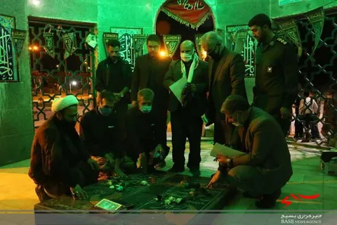 به همت حوزه مقاومت بسیج شهیدبهشتی سپاه خمین