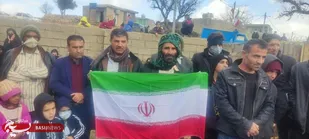 همایش پیاده روی به مناسبت  دهه مبارک فجر در روستای درغک