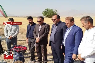 افتتاح پروژه ۱۰۵ میلیارد تومانی آبرسانی در روستای النجه اسدآباد
