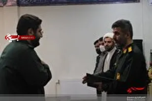 جانشین فرمانده سپاه ناحیه امام هادی(ع) تکریم و معارفه شد