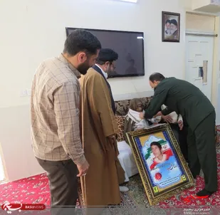 دیدار با خانواده روحانی شهید محمدعلی قیصری