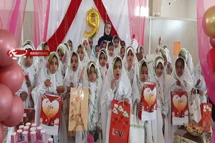 برگزاری جشن تکلیف دختران در مهرستان