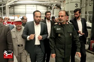 بازدید سردار موحد از چند واحد صنعتی و تولیدی قم