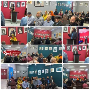 تبری سرایان نوشهر "شب شعر و خاطره" دفاع مقدس را رقم زدند