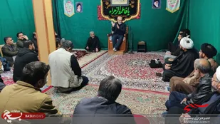 سوگواری شهادت حضرت زهرا(س) در منزل شهید سامانلو برگزار شد