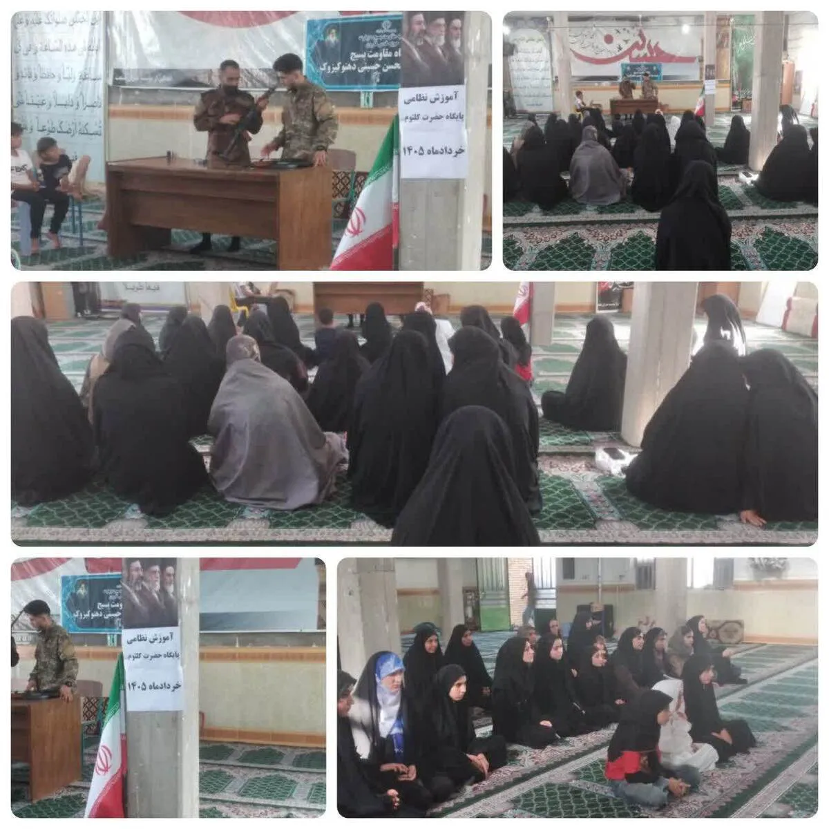 آمادگی و توانمندسازی بسیجیان بخش قارون با برگزاری آموزش کار با سلاح