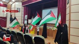 مراسم بزرگداشت شهدای غزه درشوشتر