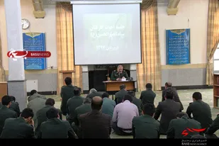 جلسه اخوت سپاه انصارالحسین(ع) استان همدان