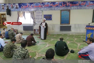 آیین نکوداشت نماز در تیپ انصارالحسین(ع) همدان